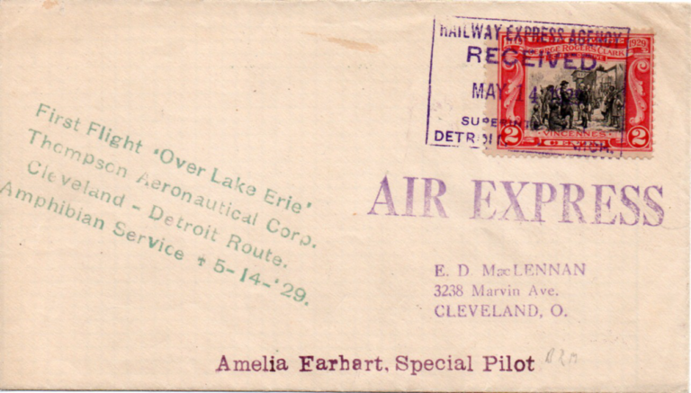 james cleveland air mail pilot